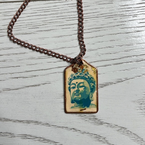 Buddha Pendant Necklace - Picture 3 of 4